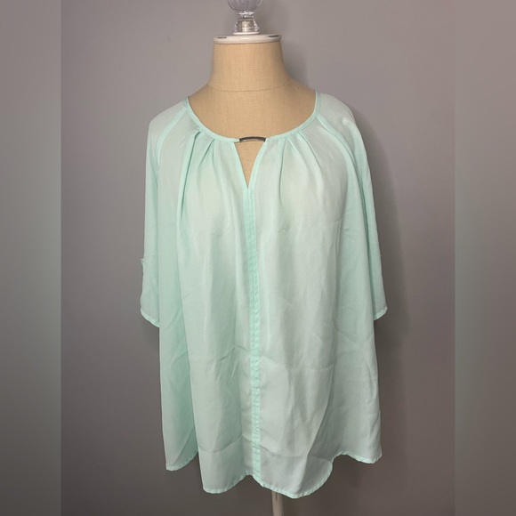 Women’s Apt 9 Pleat Neck Top - Picture 4 of 8